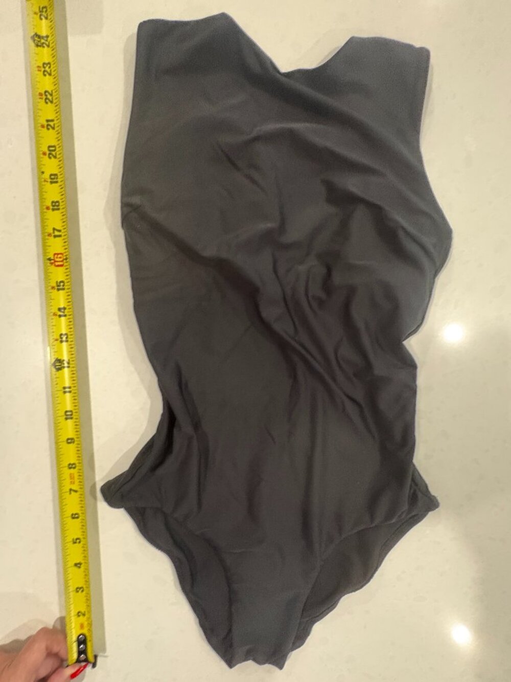 Lululemon Black Sleeveless One-Piece Bathing Suit– Size 6